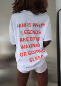Oversized T-shirt Legend White